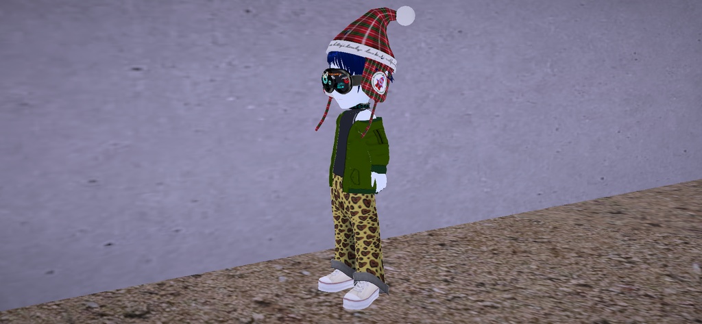 アバター用アクセサリー(サンタ帽子)