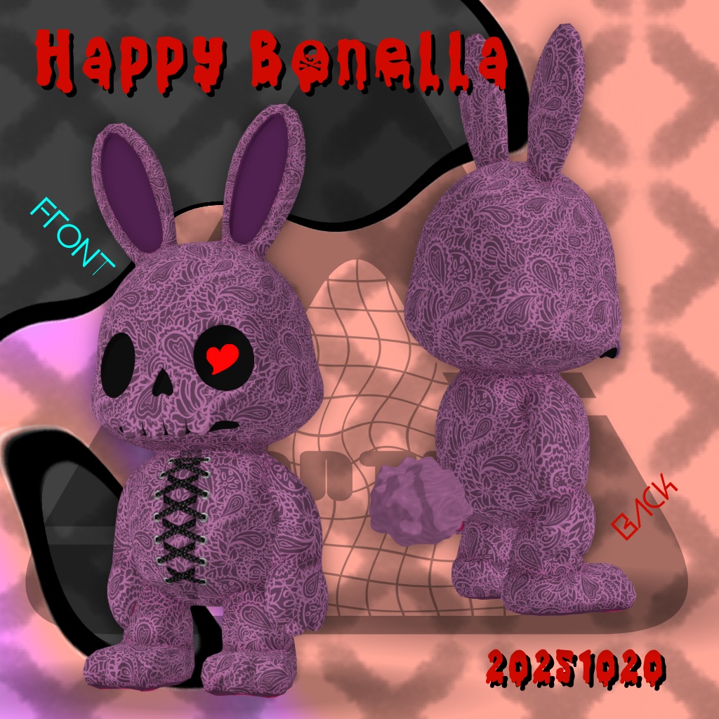 Happy Bonella(アバター:VRM0.0)