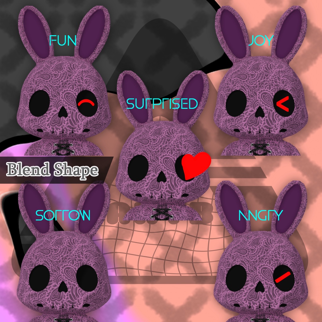 Happy Bonella(アバター:VRM0.0)