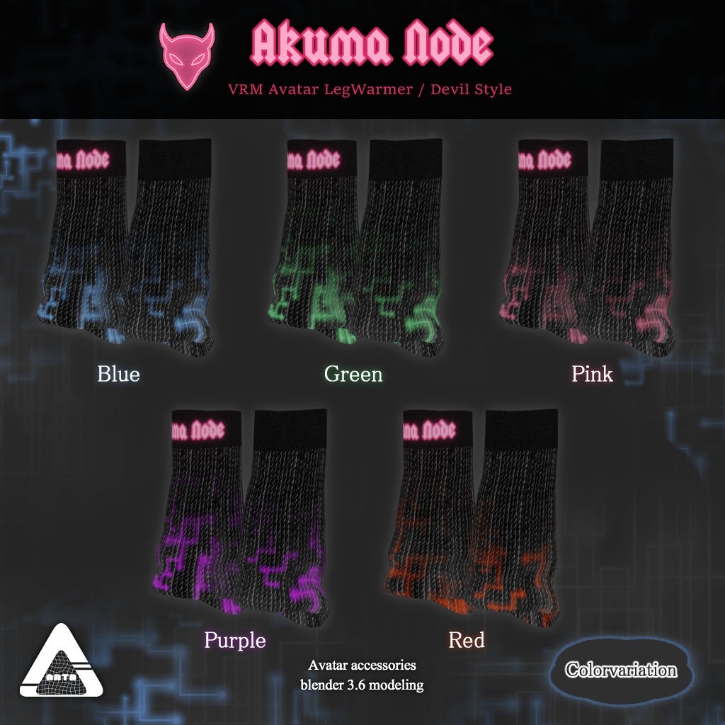 Akuma Node(VRM Avatar Cap / Devil Style)