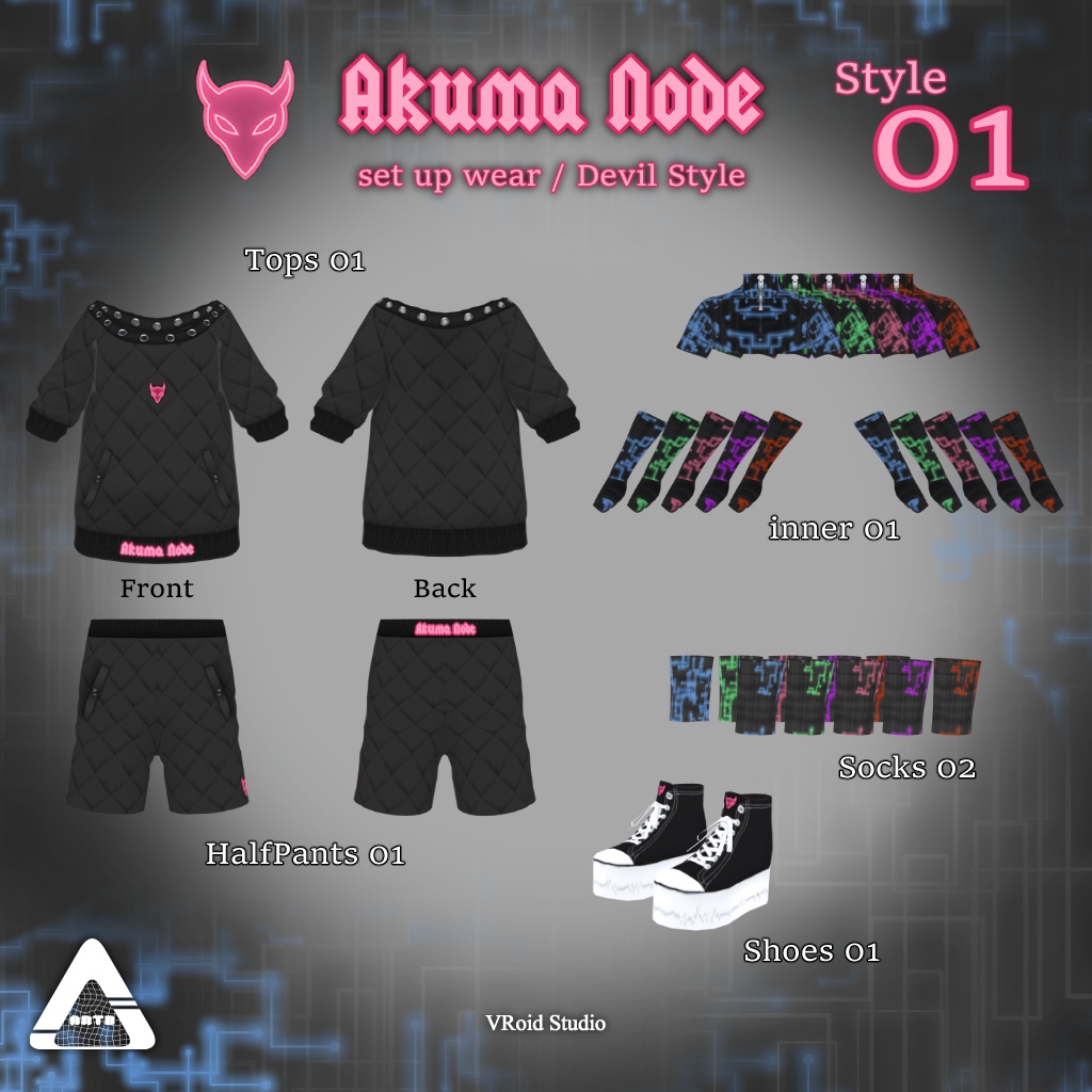 Akuma Node(set up wear / Devil Style)
