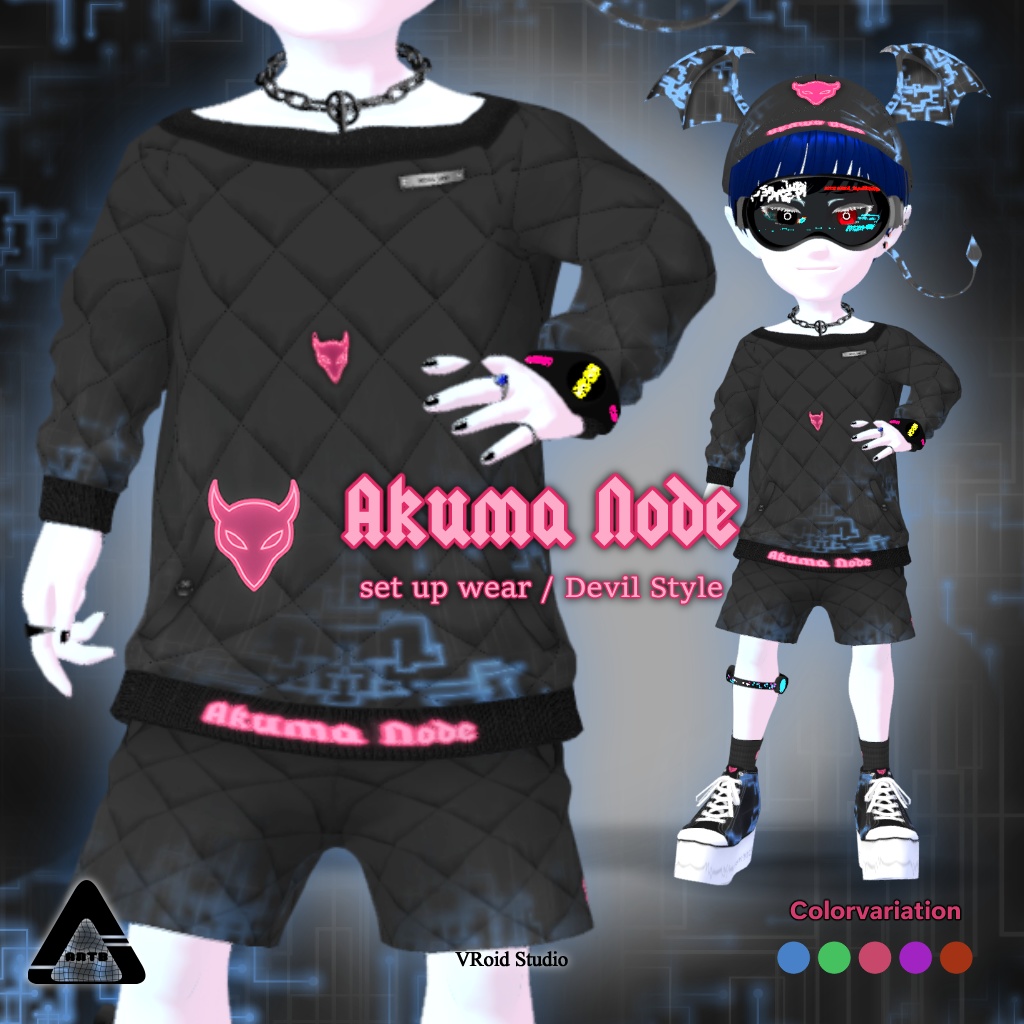 Akuma Node(set up wear / Devil Style)