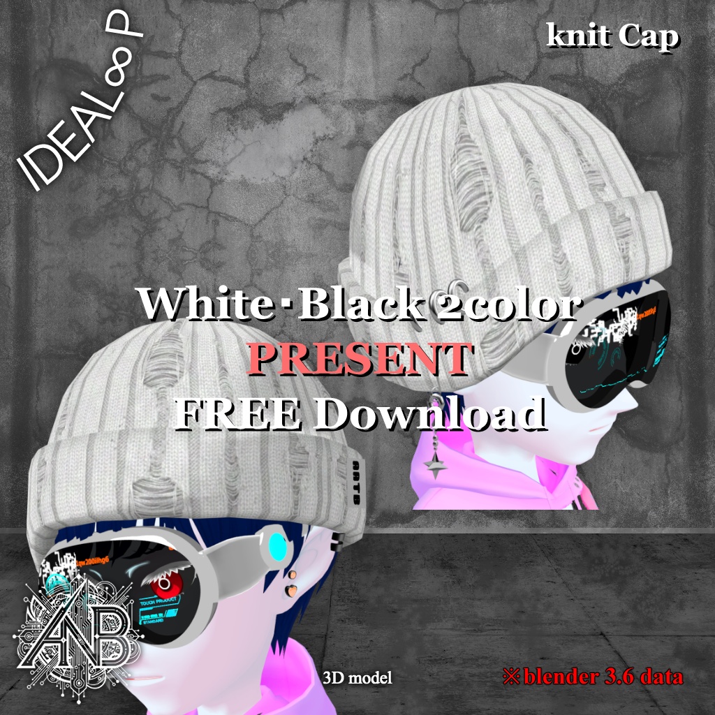 IDEAL∞P パーカーセット【VRoid】