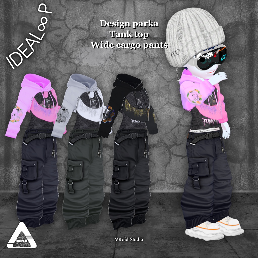 IDEAL∞P パーカーセット