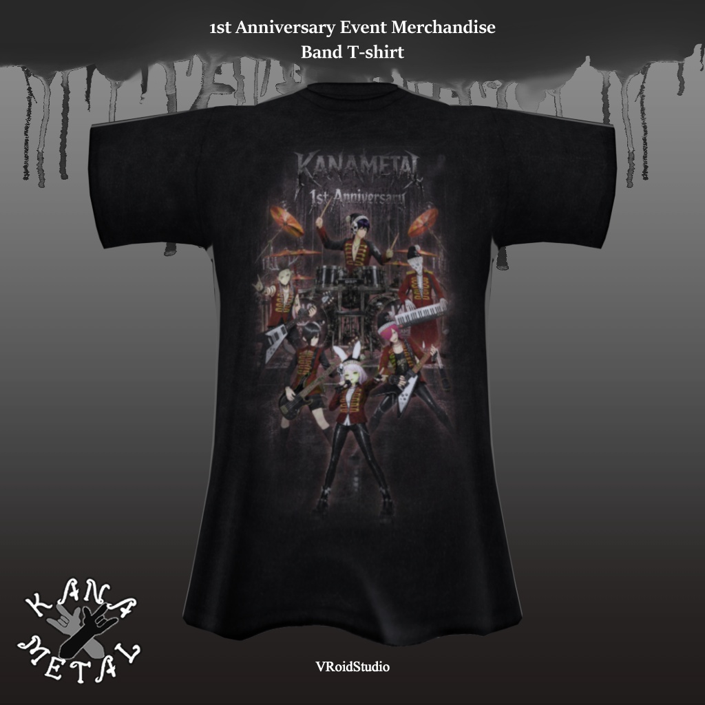KANAMETAL_bandT_1stAnniversary【VRoid】
