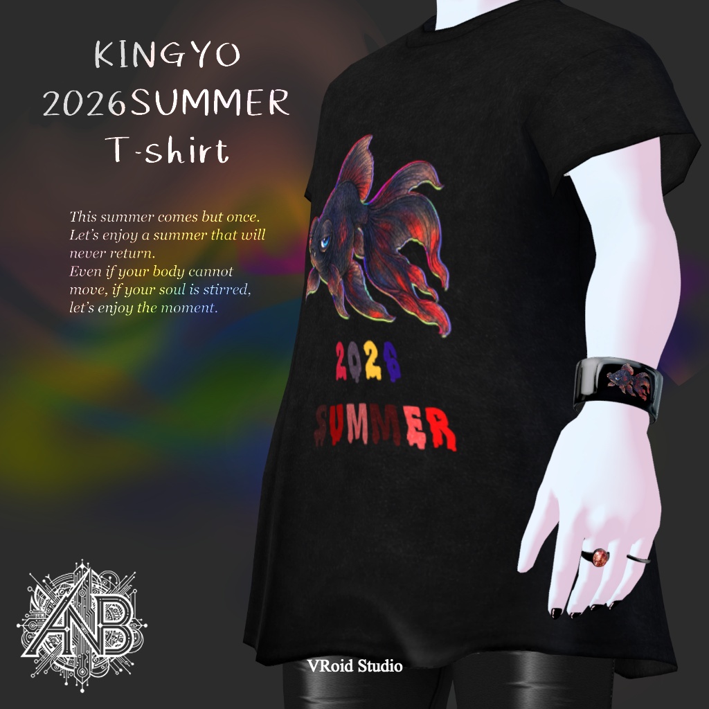 KINGYO 2026SUMMER T-shirt【VRoid】