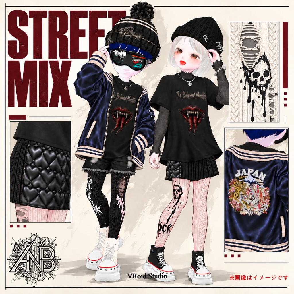 Street MIX Style【VRoid】