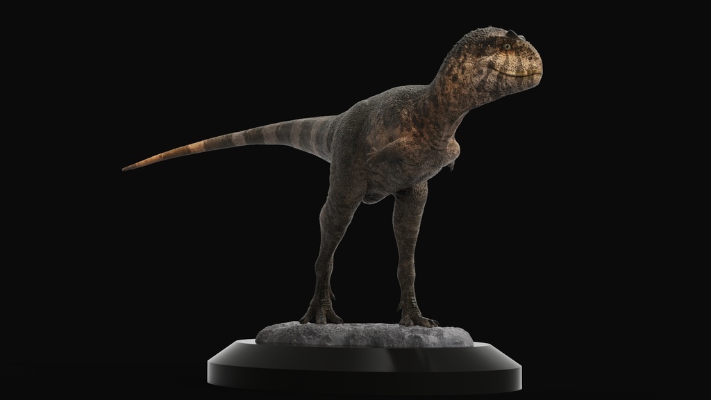 幼体カルノタウルス ガレージキット 未塗装フィギュア