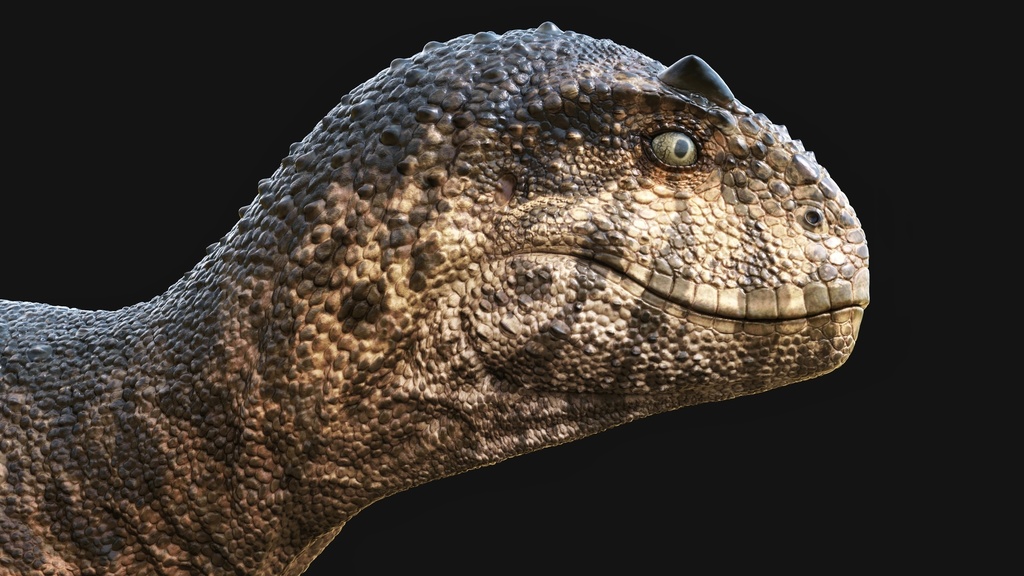 幼体カルノタウルス ガレージキット 未塗装フィギュア