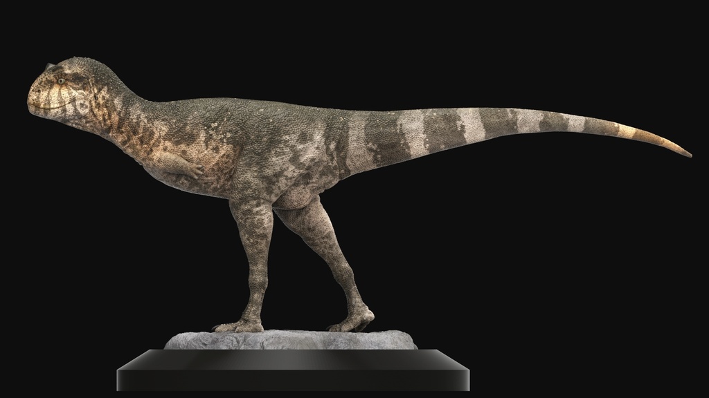 幼体カルノタウルス ガレージキット 未塗装フィギュア