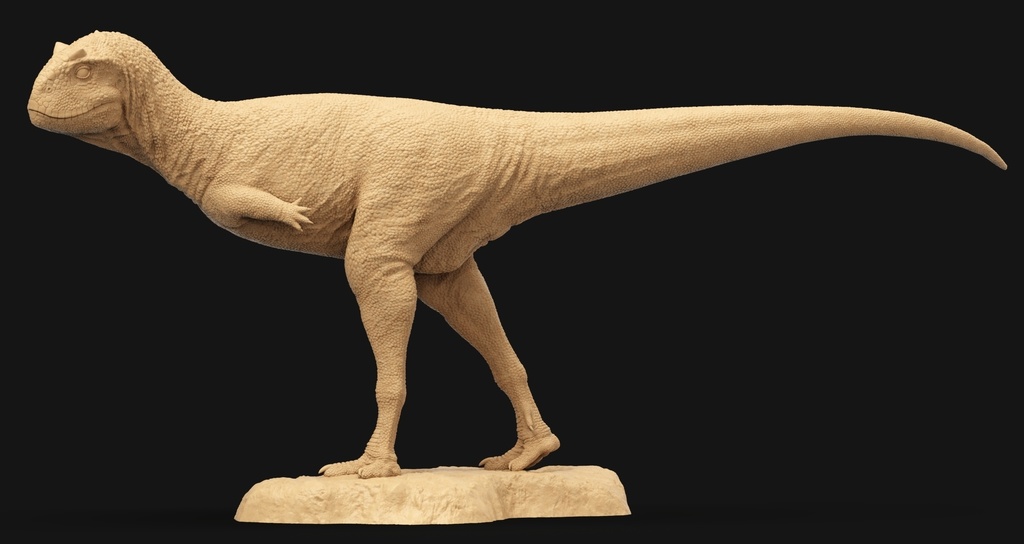 幼体カルノタウルス ガレージキット 未塗装フィギュア