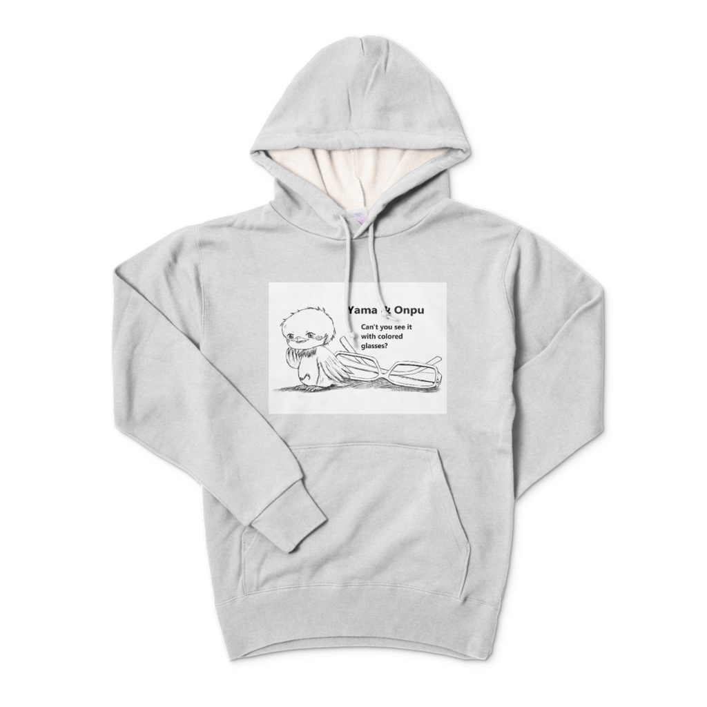 Yama&Onpuパーカー(おんぷ眼鏡)