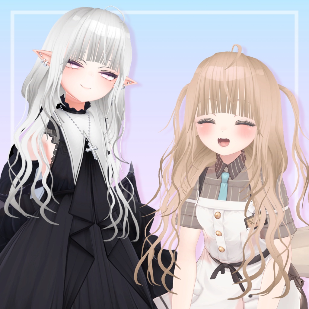 【VRC Hair】 Rosalie