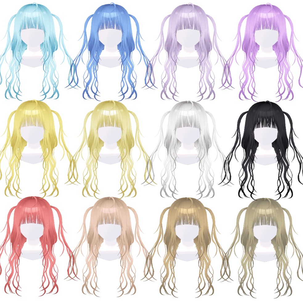 【VRC Hair】 Rosalie