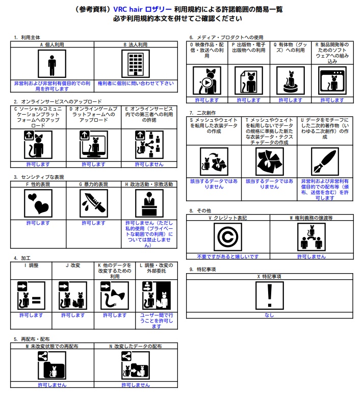 【VRC Hair】 Rosalie