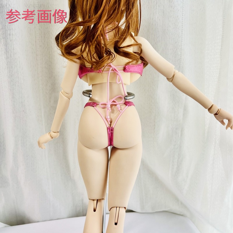 DD/dyサイズ●シャイニーピーチシェイプビキニ ●3点セット