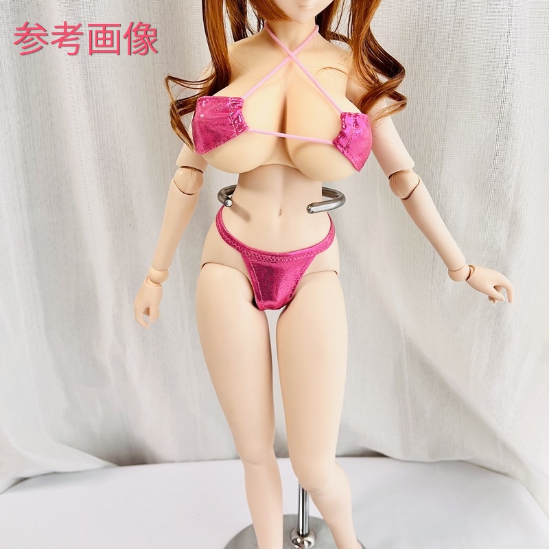 DD/dyサイズ●シャイニーピーチシェイプビキニ ●3点セット