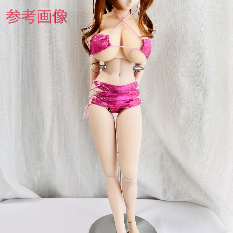 DD/dyサイズ●シャイニーピーチシェイプビキニ ●3点セット