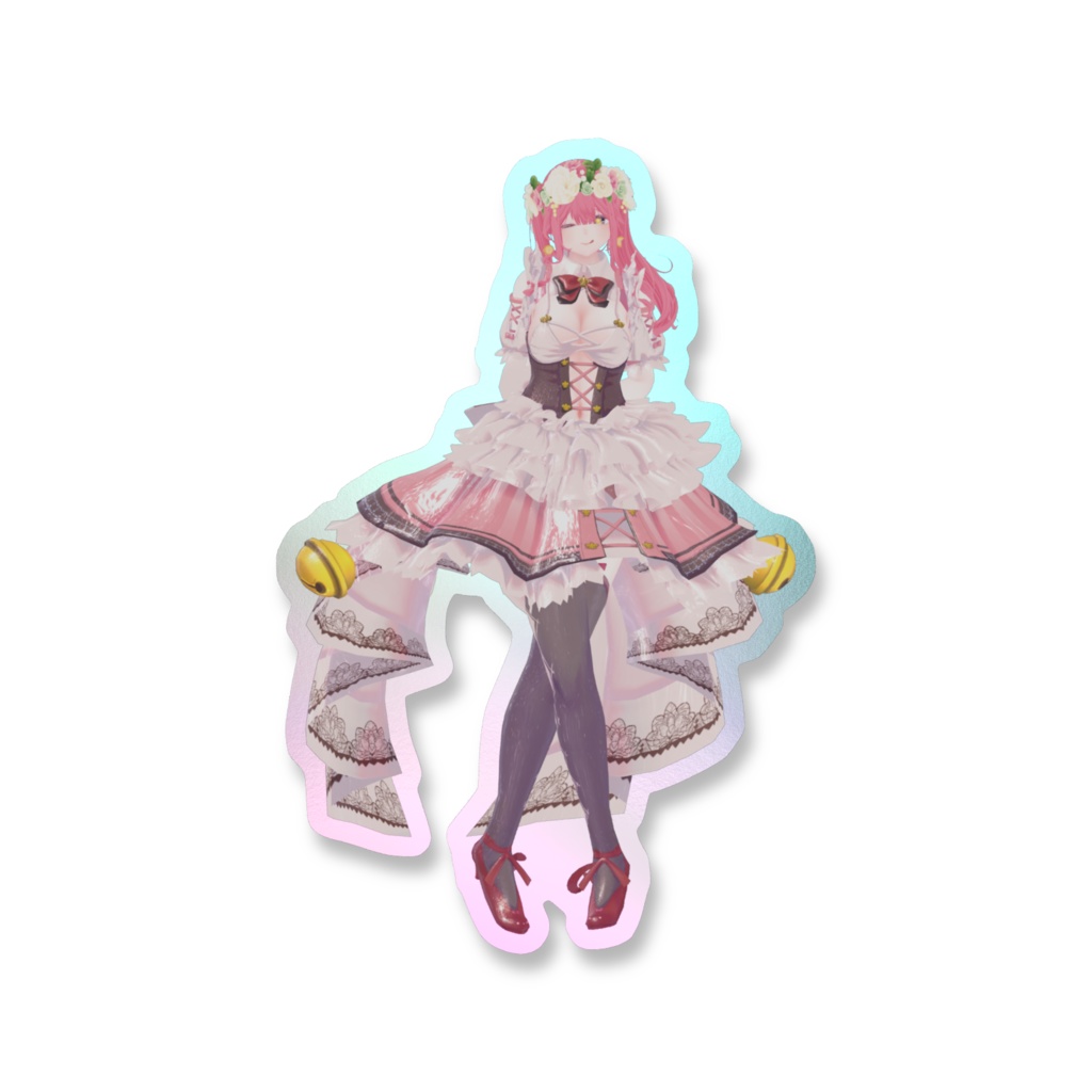 貼ってー!雫のスマホステッカー!