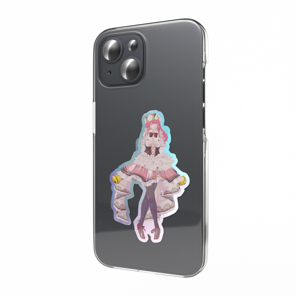 貼ってー!雫のスマホステッカー!