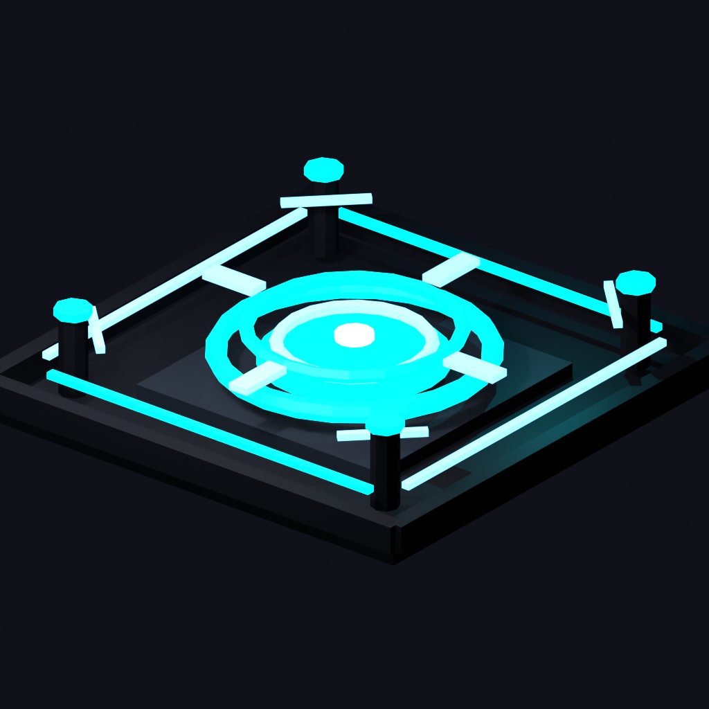 Cyber Neon Checkpoint Pad Mini Pack