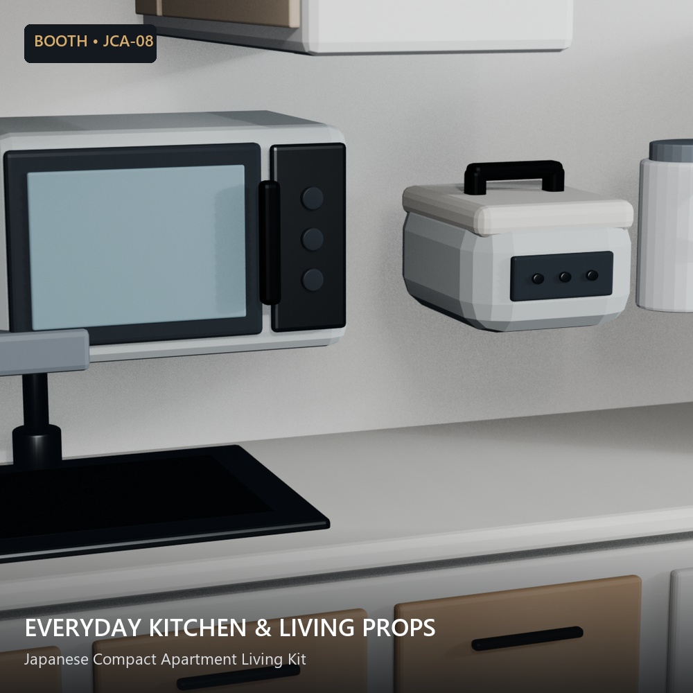 JCA-09|Japanese Compact Apartment|Unreal Environment Edition
