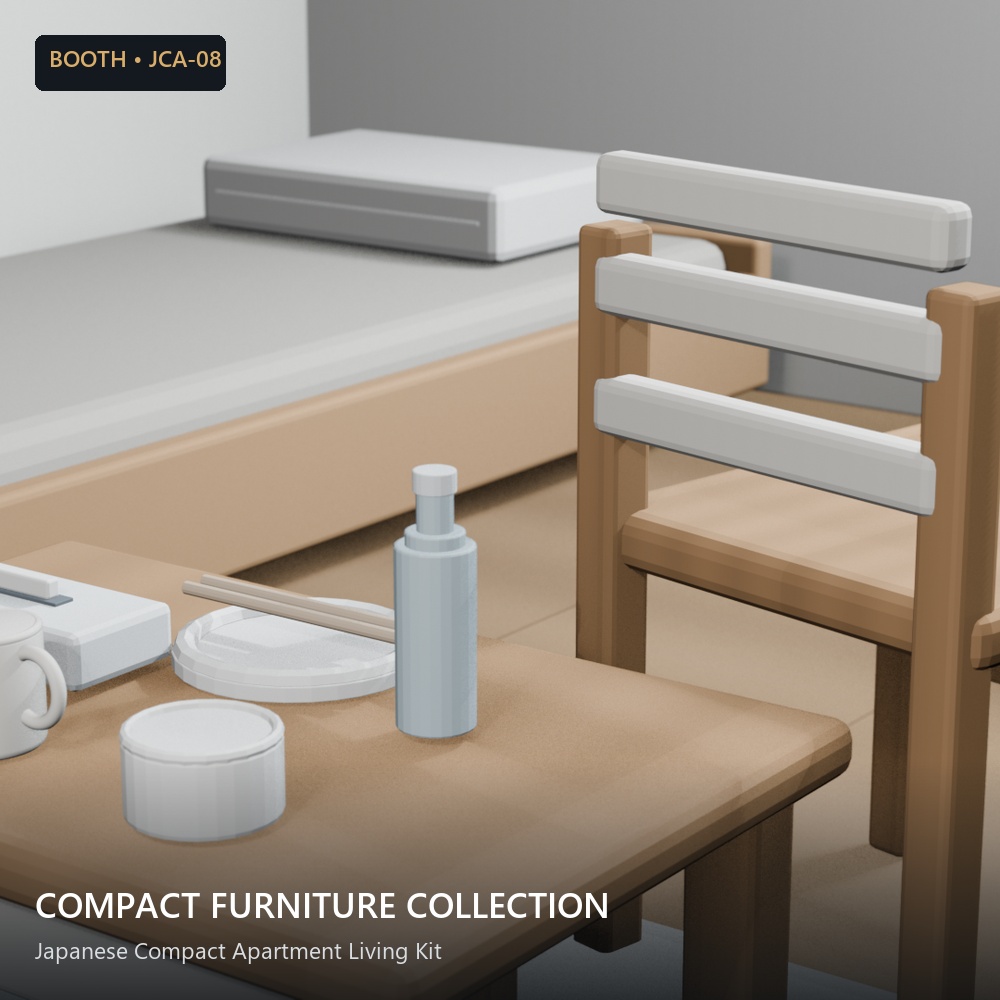 JCA-09|Japanese Compact Apartment|Unreal Environment Edition