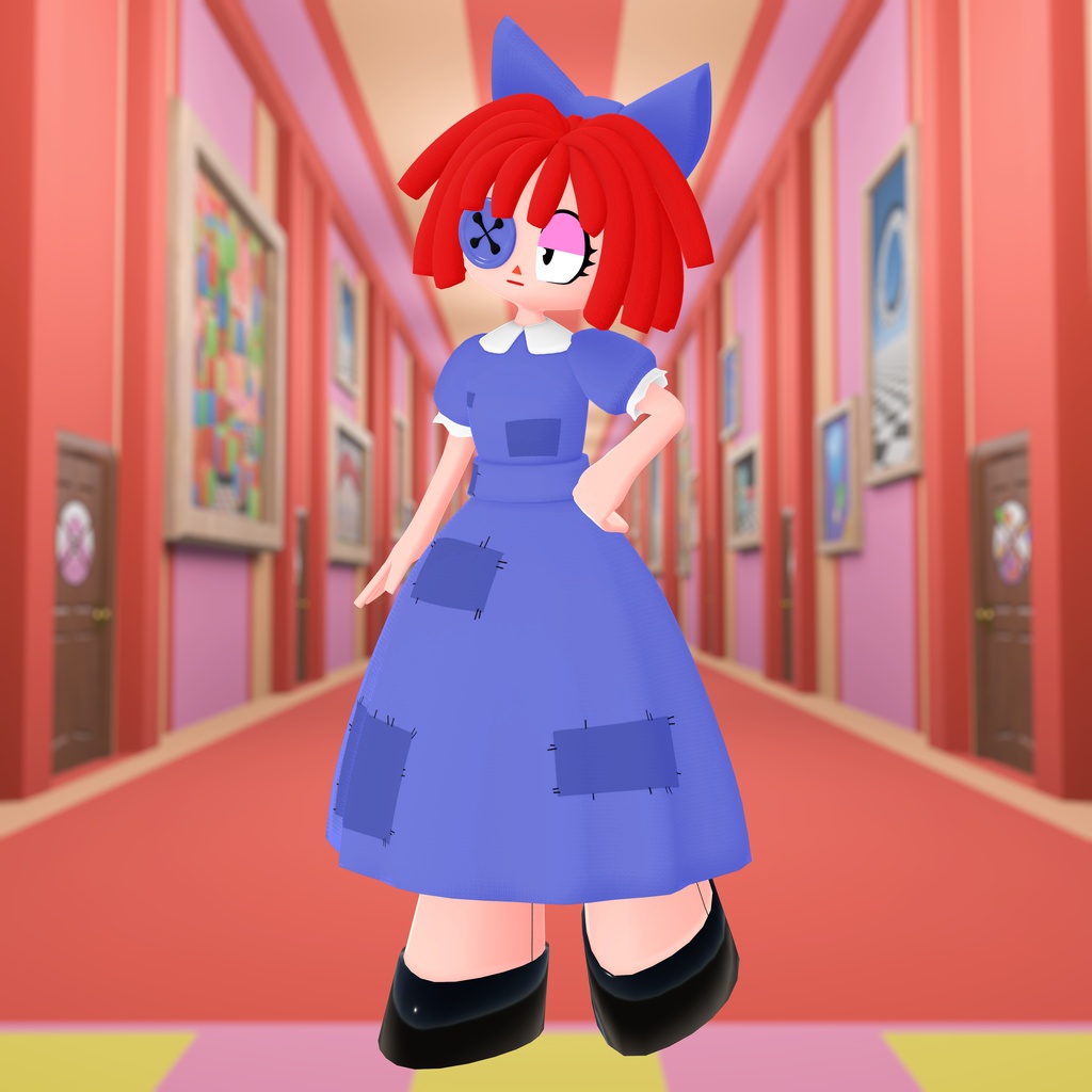 Ragatha (3D Model + VRchat Avatar)