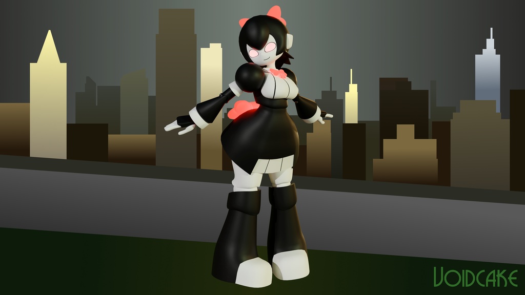 Mechna (3D Model + VRchat Avatar)