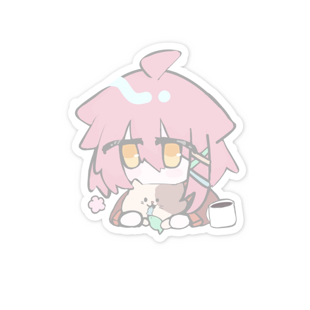 レアのステッカー