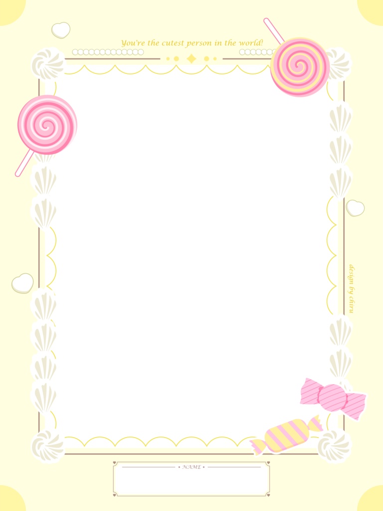 宣伝画像フリー素材vol.2 🍬🍭Vtuberさん配信者さん向け