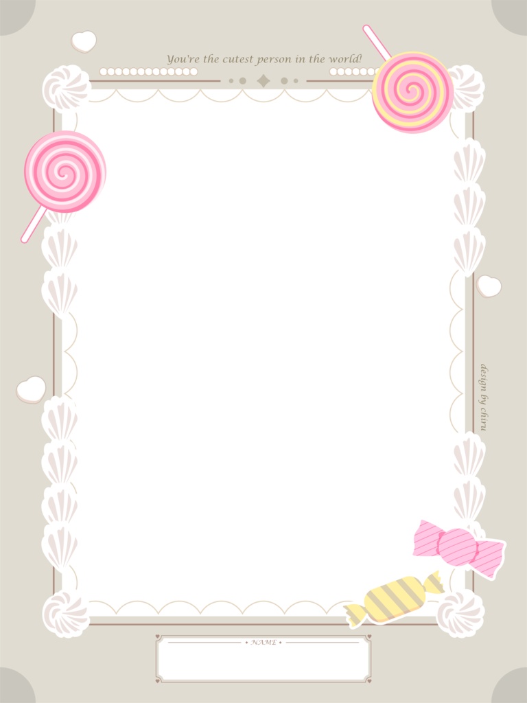 宣伝画像フリー素材vol.2 🍬🍭Vtuberさん配信者さん向け