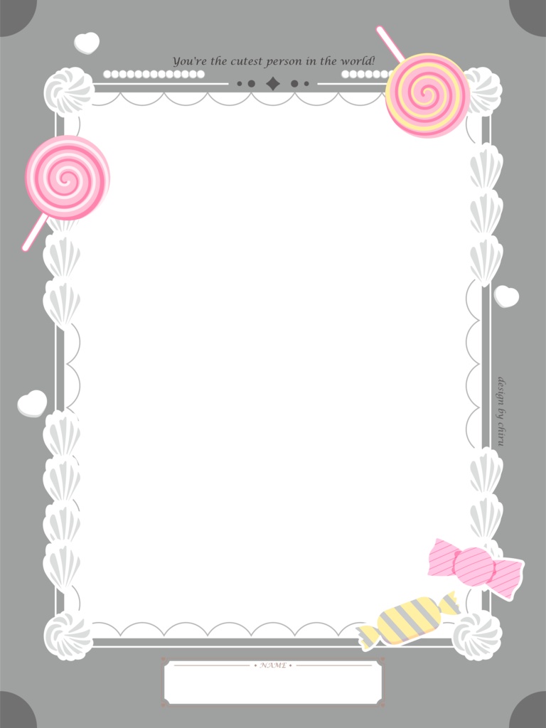 宣伝画像フリー素材vol.2 🍬🍭Vtuberさん配信者さん向け