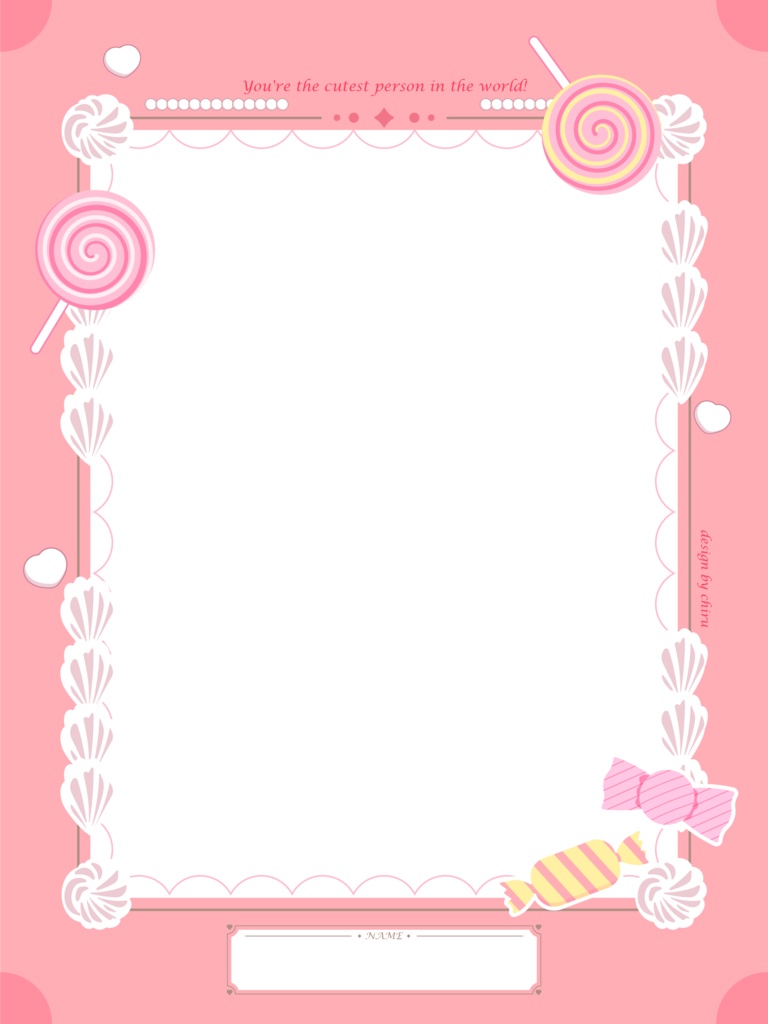 宣伝画像フリー素材vol.2 🍬🍭Vtuberさん配信者さん向け