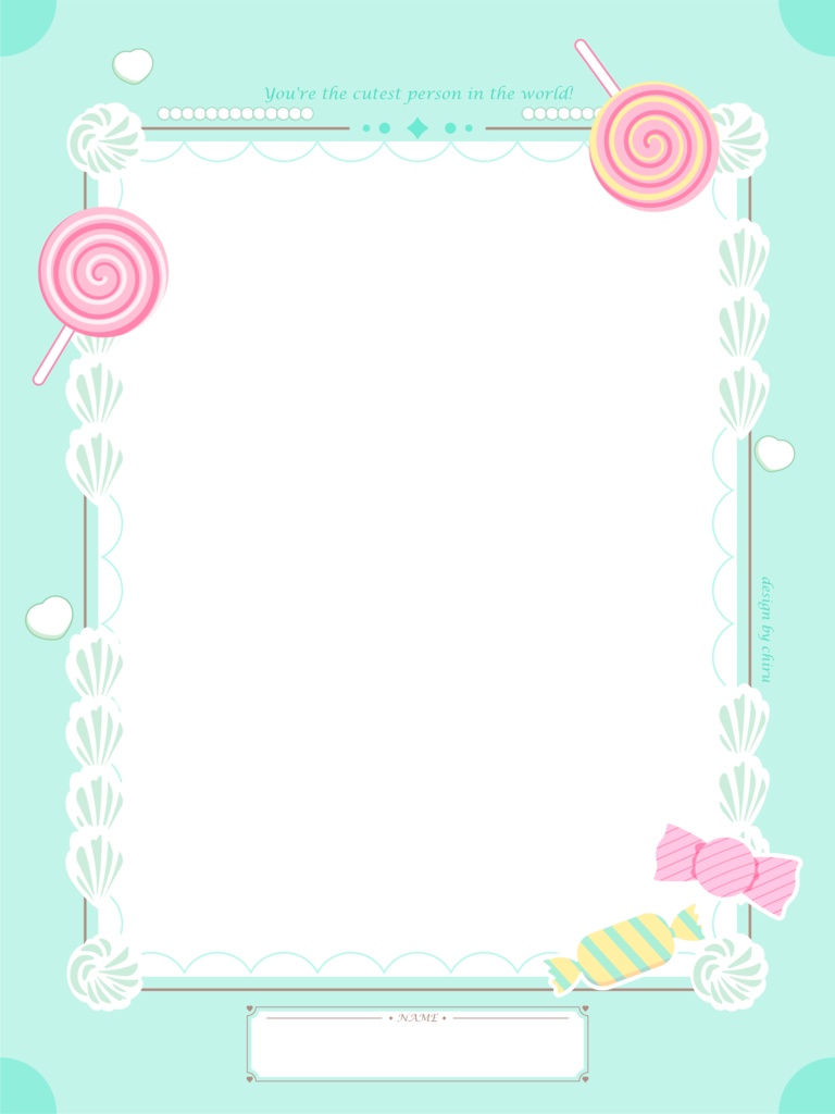 宣伝画像フリー素材vol.2 🍬🍭Vtuberさん配信者さん向け