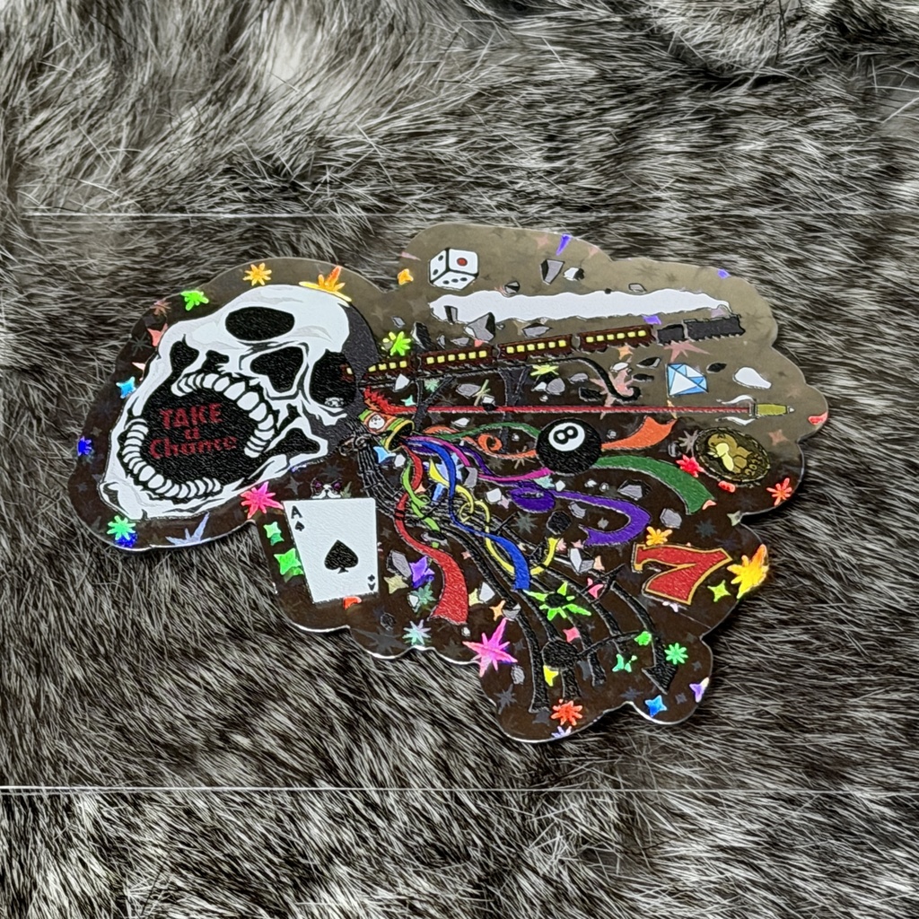 TAKE a chanceステッカー