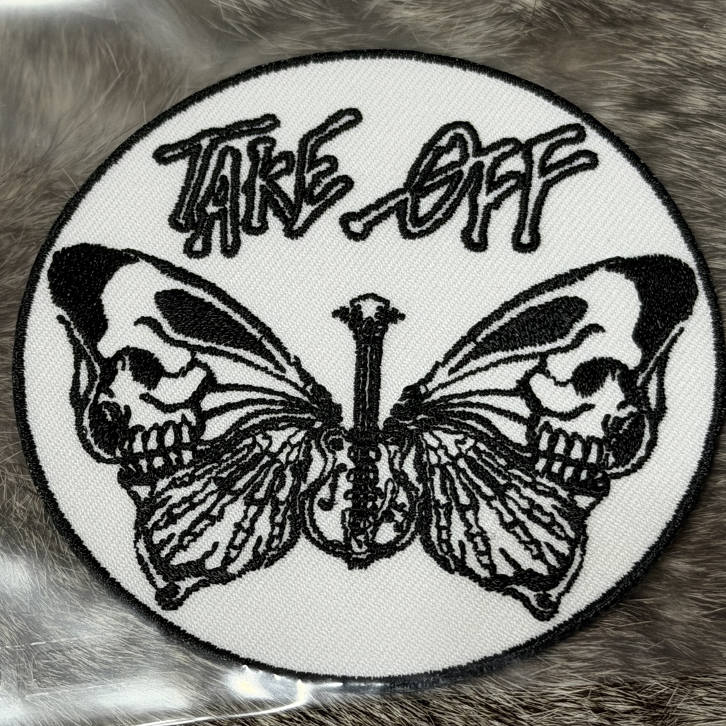 前回TAKE OFFワッペン