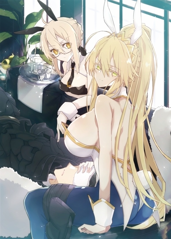 バニーなVIPルームB6サイズアクリルボード