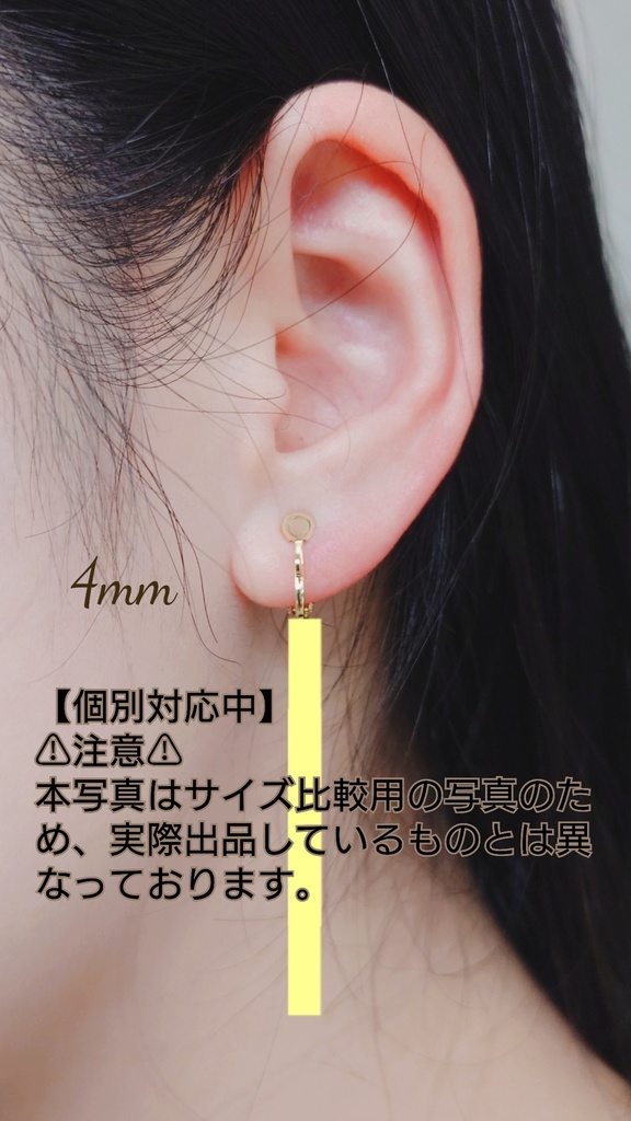 【赤き麗人の耳飾り】イヤリング〘鉄アレ対応⭕〙球体4mm