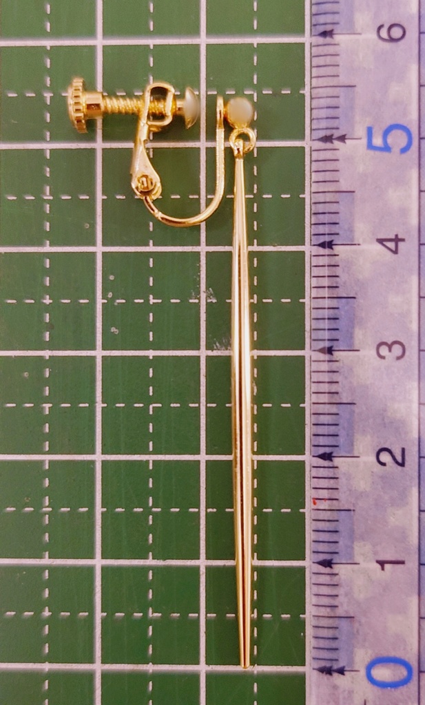 【砂の線】イヤリング〘鉄アレ対応🔼〙