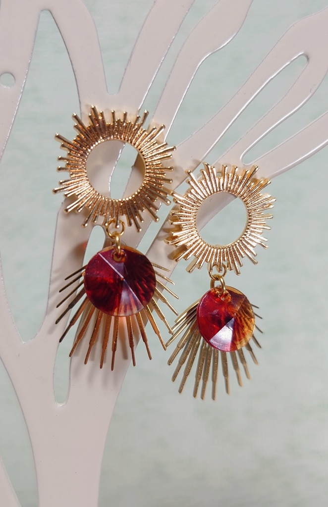 【太陽の威光】ピアス&イヤリング〘鉄アレ対応❌〙〘受注生産式〙