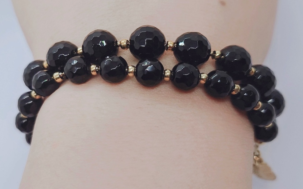 【砂の呪い】ブレスレット〘鉄アレ⭕〙※1石サイズ 2種類