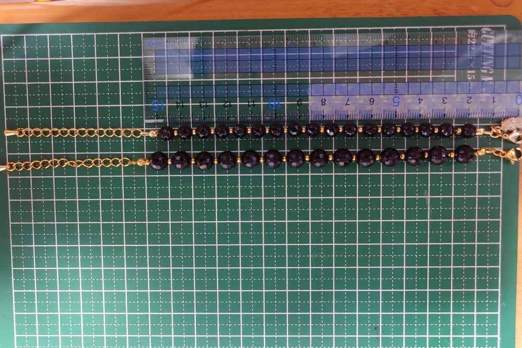 【砂の呪い】ブレスレット〘鉄アレ⭕〙※1石サイズ 2種類