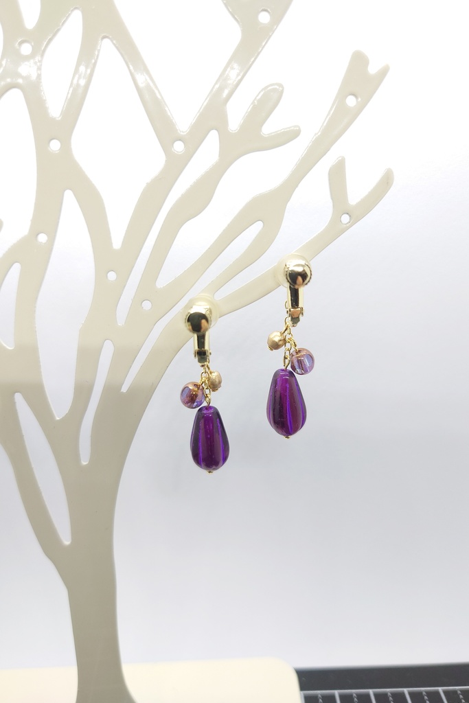 【💜妖しい時間❤️】ピヤス&イヤリング〘鉄アレ対応🔼〙