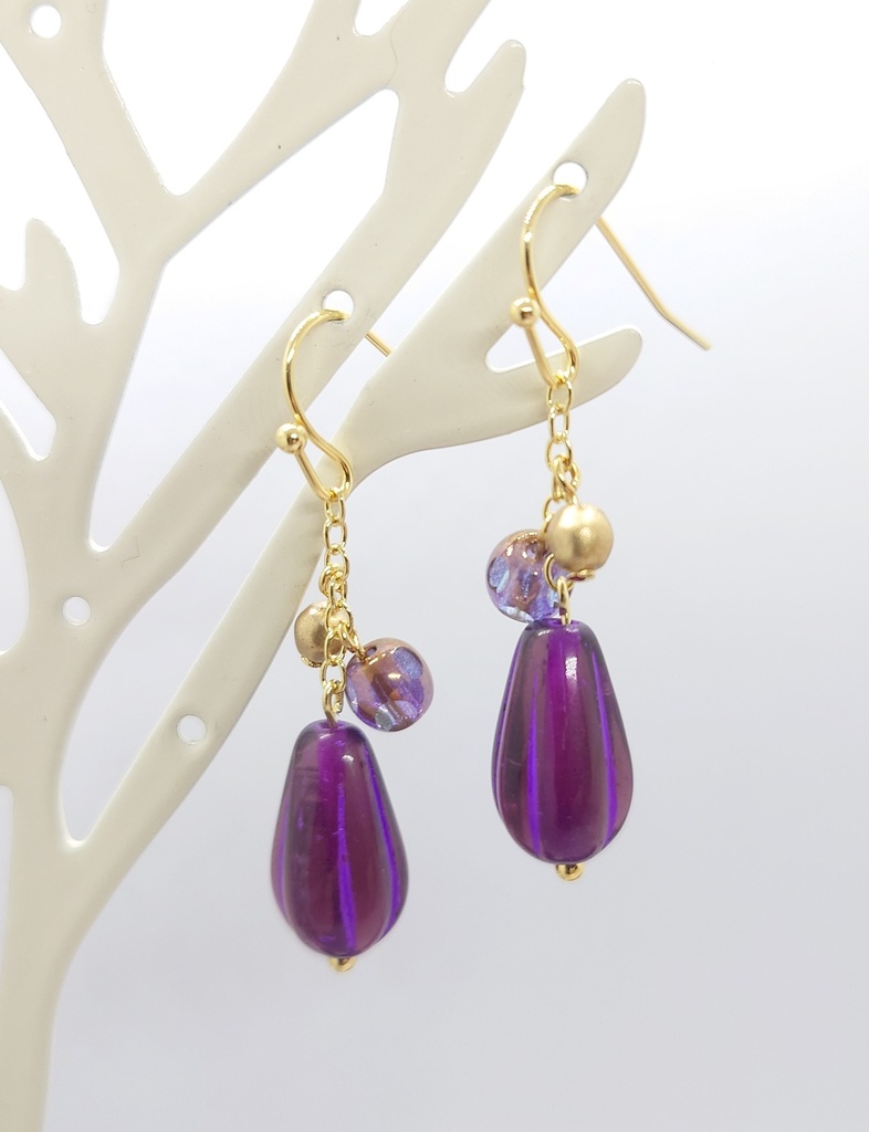 【💜妖しい時間❤️】ピヤス&イヤリング〘鉄アレ対応🔼〙