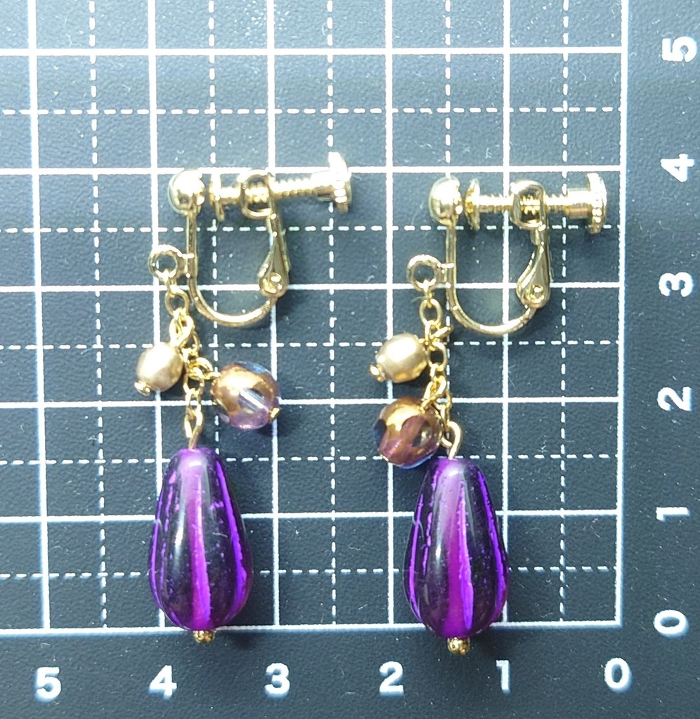 【💜妖しい時間❤️】ピヤス&イヤリング〘鉄アレ対応🔼〙