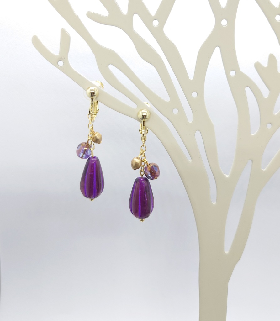 【💜妖しい時間❤️】ピヤス&イヤリング〘鉄アレ対応🔼〙