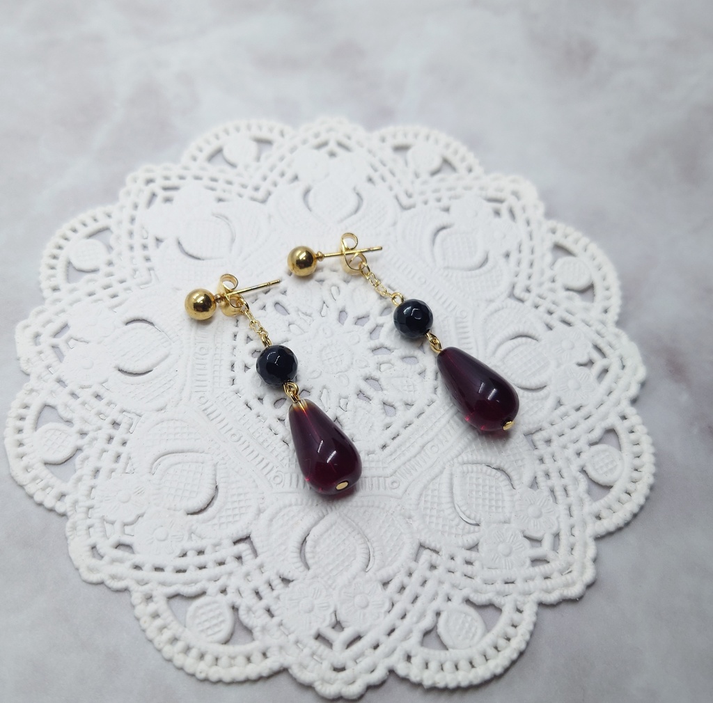 【🖤親子の距離❤️】ピアス&イヤリング〘鉄アレ対応⭕&🔼〙