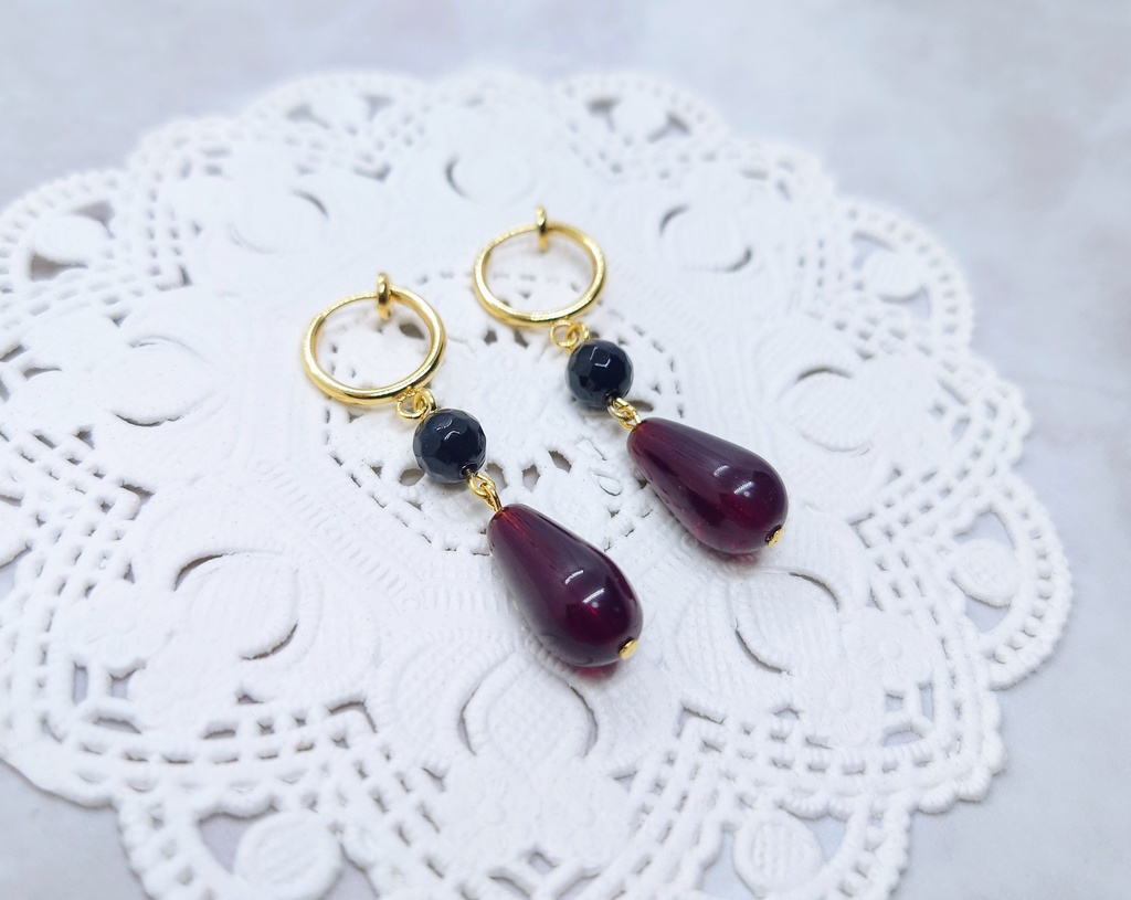 【🖤親子の距離❤️】ピアス&イヤリング〘鉄アレ対応⭕&🔼〙