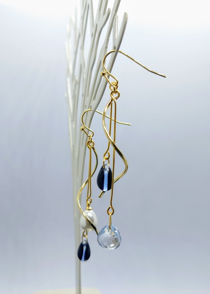 【ヌトの涙】ピアス〘鉄アレ🔼〙